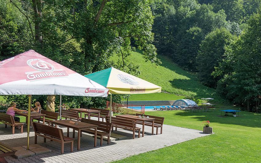 Pension & Restaurace Zeleny Mlyn Žacléř Esterno foto