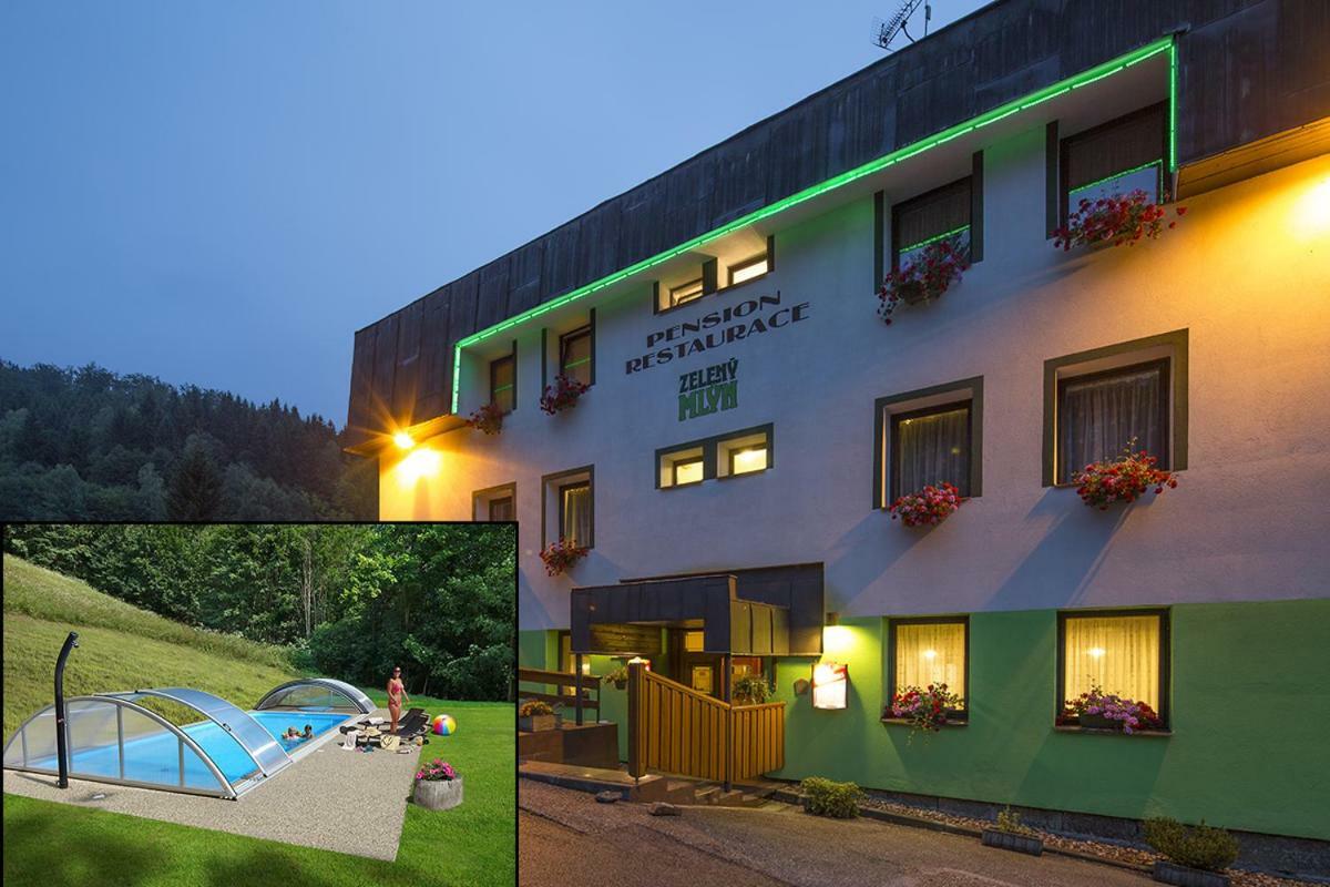 Pension & Restaurace Zeleny Mlyn Žacléř Esterno foto