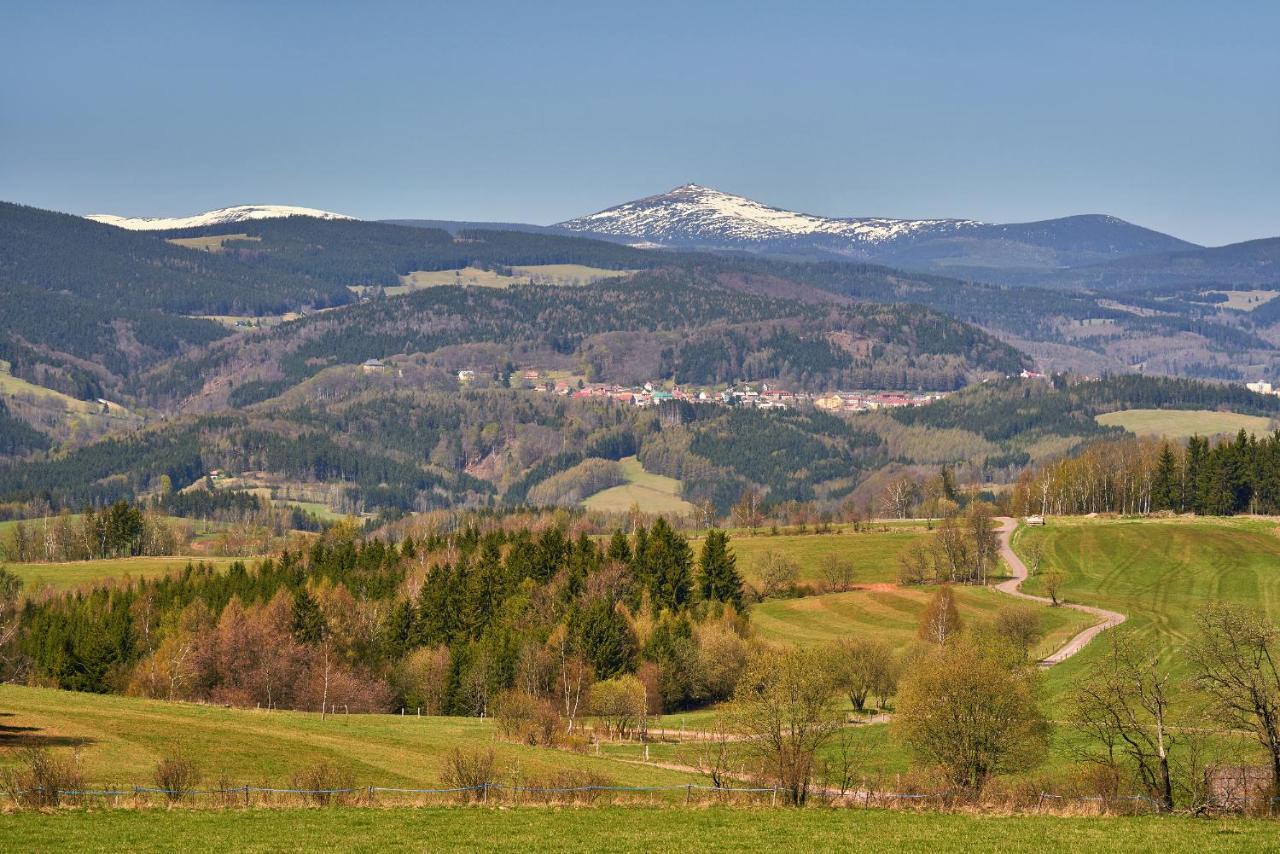 Pension & Restaurace Zeleny Mlyn Žacléř Esterno foto
